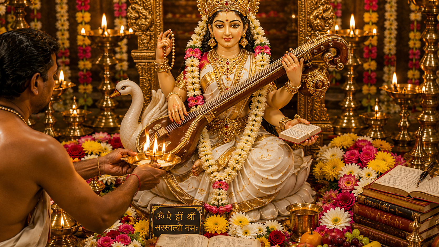 Saraswathi Pooj
