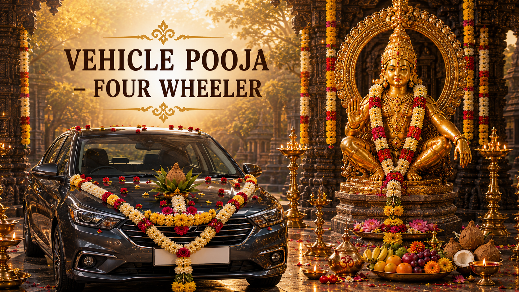 Vehicle Pooja – Four Wheeler